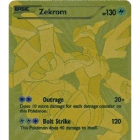 Pokémon TCG Zekrom Legendary treasures 115/113 Holo secret rare! - Picture 1 of 1